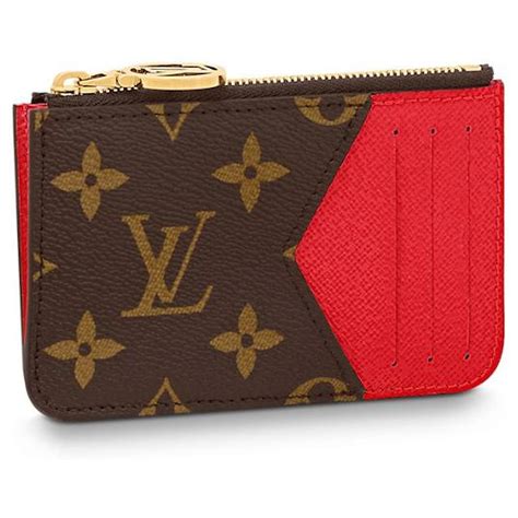 lv card holder red|louis vuitton small card holder.